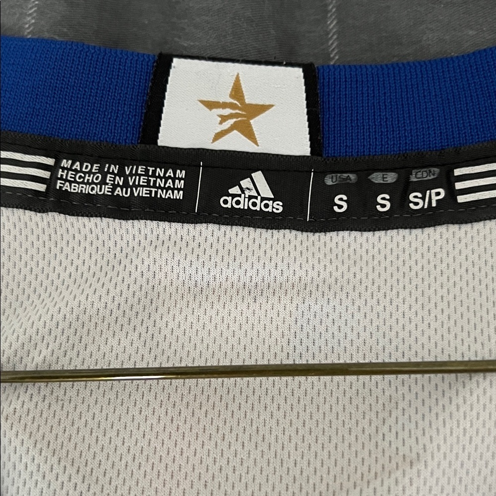 Adidas Carmelo Anthony #7 2016 NBA All Star East Jersey White Size S - Picture 7 of 8